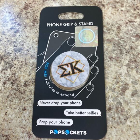 Sigma Kappa NEW diamond pop socket - Picture 1 of 3